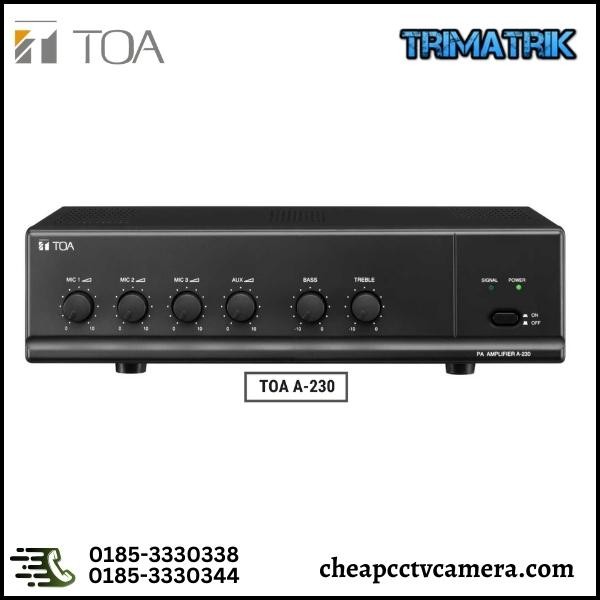 TOA A-230 Mixer Power Amplifier Price in Bangladesh