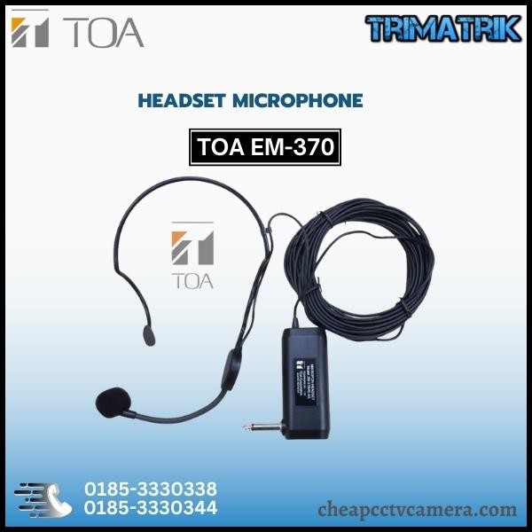 TOA EM-370 Headset Microphone