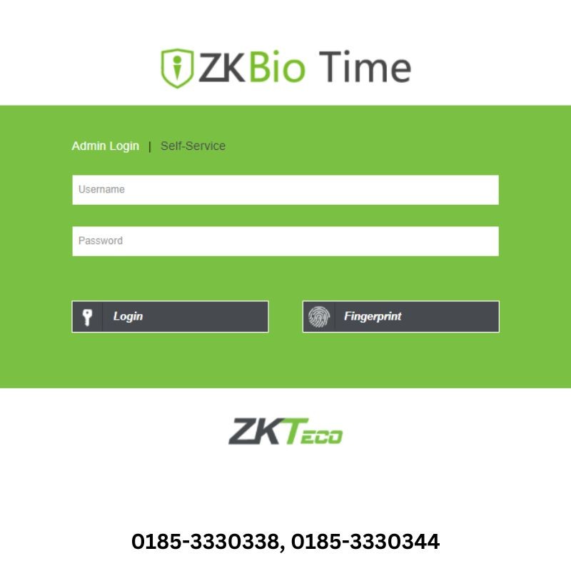 ZKTeco ZKBio Time 8.0 Software