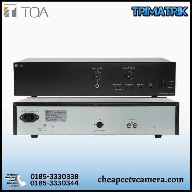 TOA TS-690 Central Unit for Wired Conference System