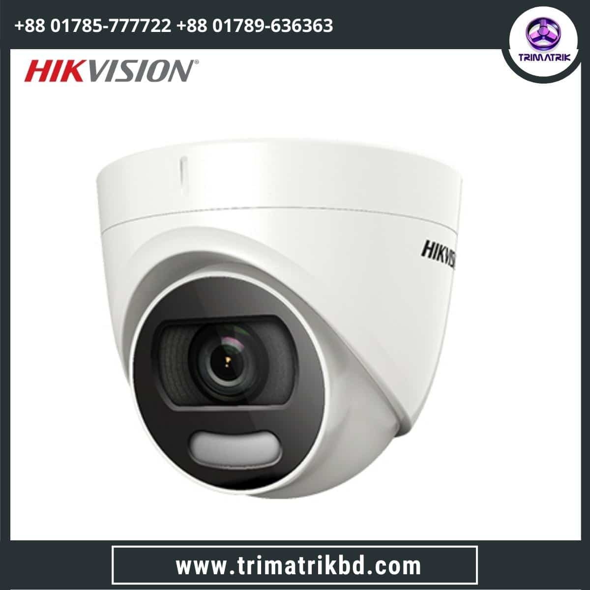 Hikvision DS-2CE72HFT-F ColorVu 5MP Outdoor Analog HD Turret Camera